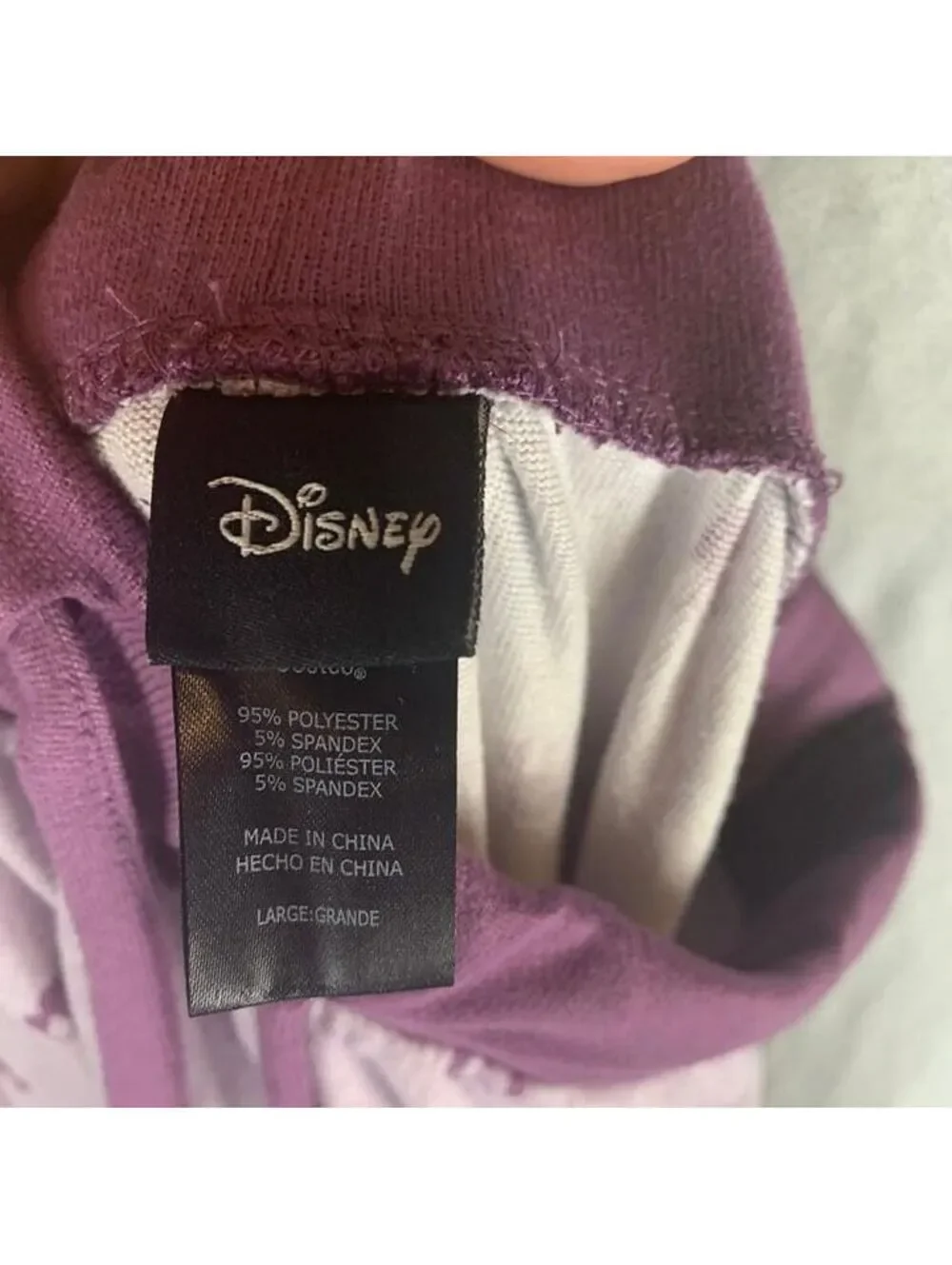 Disney Mickey Mouse Women's Pink Pajama Pants Size Large  Sleepwear Drawstring - Picture 6 of 6